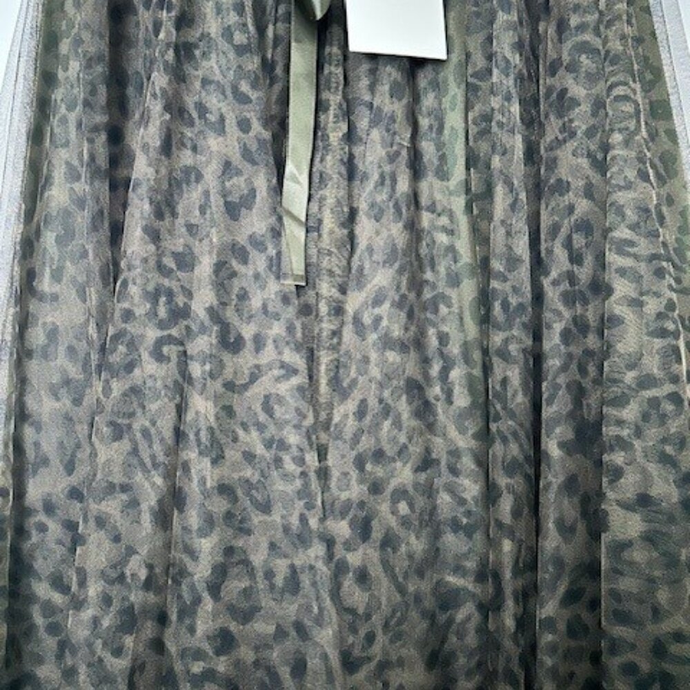 Chocklate Paris Green Leopard Tulle Skirt - (Medium Size)- NWT - ONLY ONE LEFT - Picture 3 of 3